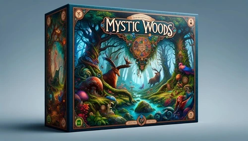 Mystic Woods board game box