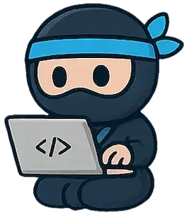 A cartoon ninja character